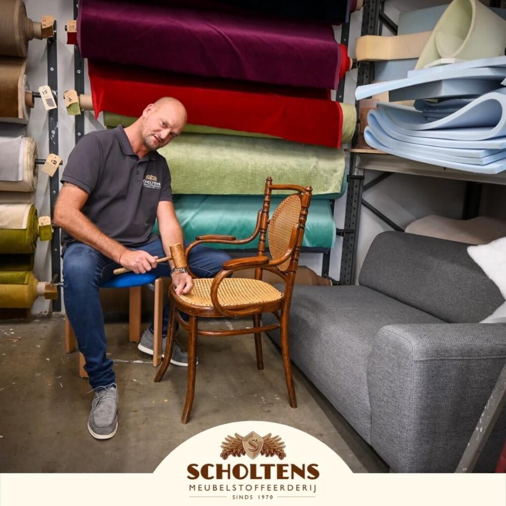 Rotan vlechtwerk herstel en restauratie