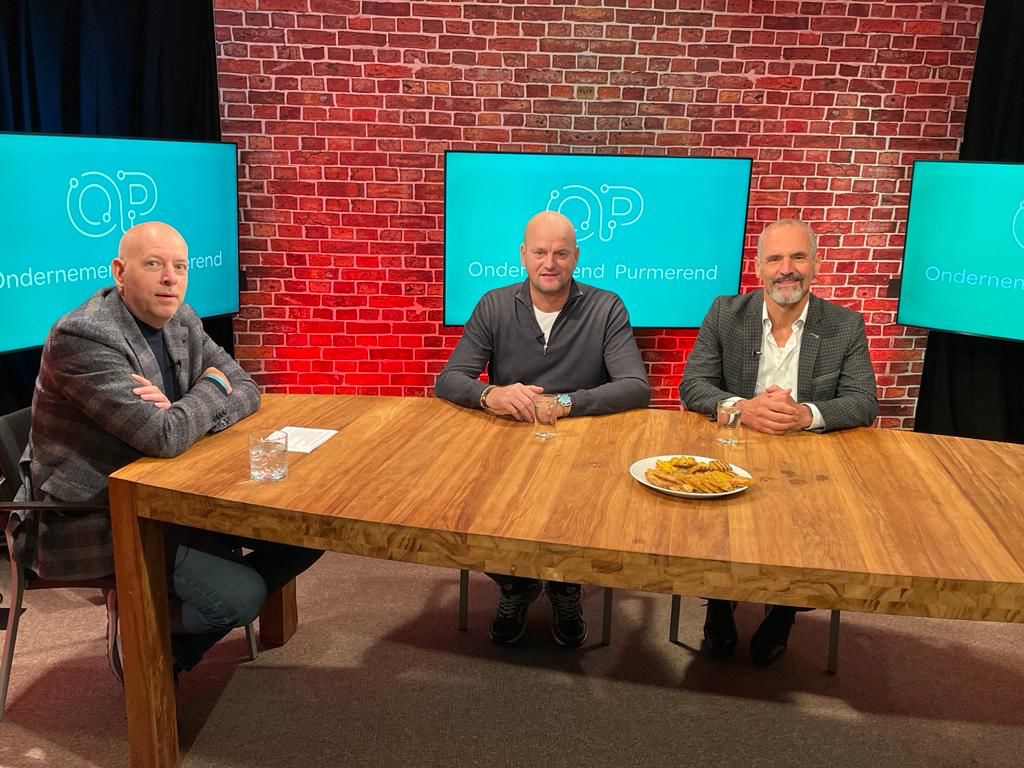 Uitzending talkshow van RTV Purmerend