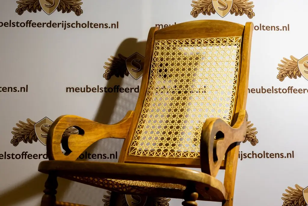 Schommelstoel rietwerk